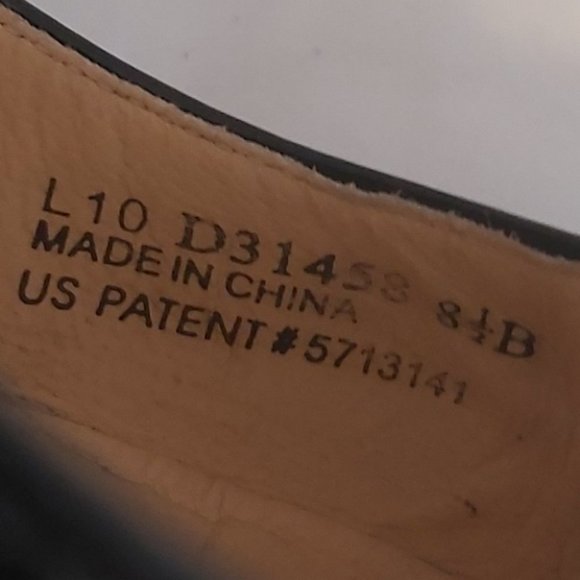 COLE HAAN | Nike Air Women's Patent Leather Heels Pumps Black 8.5 - Picture 9 of 9